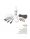 Kit part Superior de complements per a pissarra laminat blanc comp407002