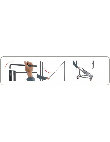Carro para silla plegable top norman catering spl1061005