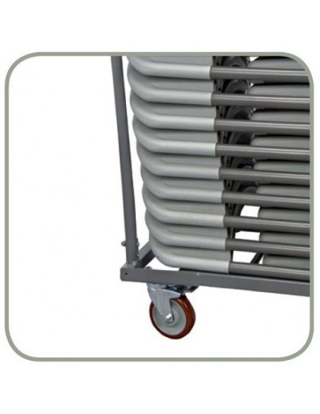 Trolley for folding chair top norman catering spl1061005