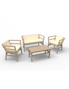 Fauteuils et poufs CHR Table pour canapé de terrasse et CHR de 90x45cm CLICK CLACK mho1032059 2