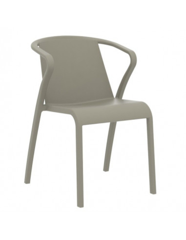 Silla FADO con brazos para terrazas sho1104026