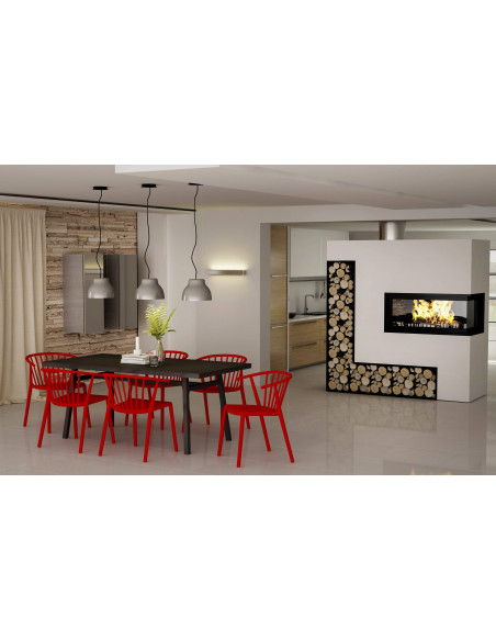 RESOL - Silla apilable de terraza estilo vintage sho1032091-RESOL