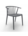 Chaise colorée empilable WOODY par Resol sho1032091-RESOL