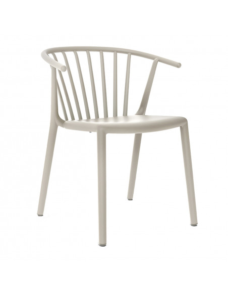 Chaise colorée empilable WOODY par Resol sho1032091-RESOL