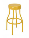 Stools for bar and terrace-Stool metal in colors for bars sta1092016