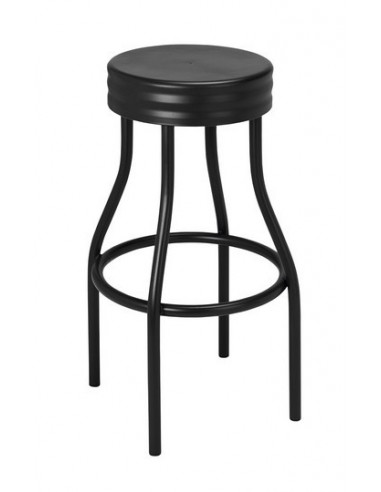 Stools for bar and terrace-Stool metal in colors for bars sta1092016