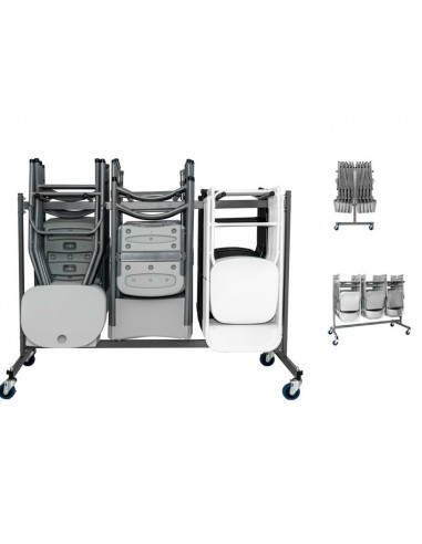 Cart for folding chairs catering spl1061006