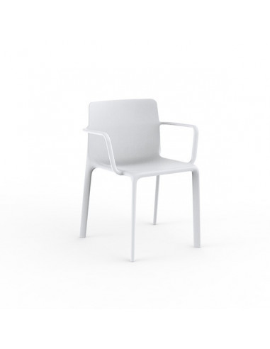 White chair with armrests KES of VONDOM sho1092023