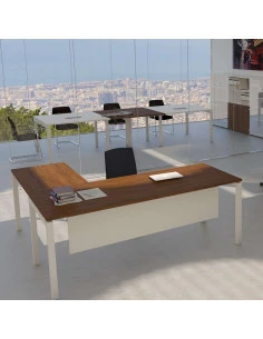 Retour pour bureau avec structure en métal mop1101007 2