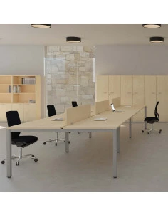 Ensemble de 4 stations de travail de bureau NEMO mop1101047 2