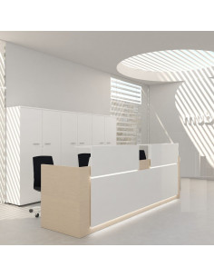 Grande balcão de LED LINEAR reta mop1101048 2