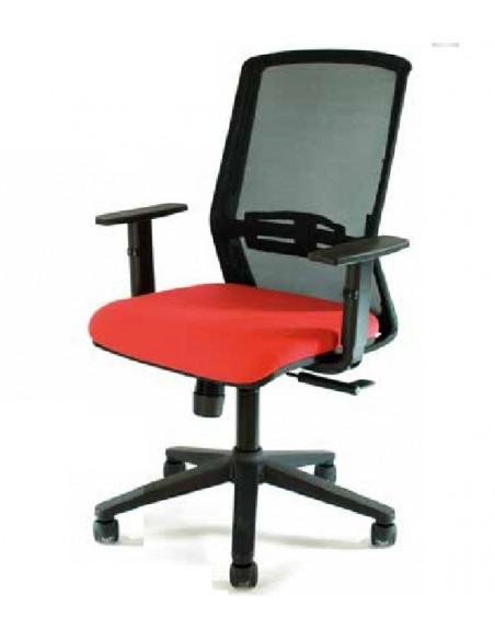 Sedia ufficio schienale ergonomico in colori della maglia synchro ste72001