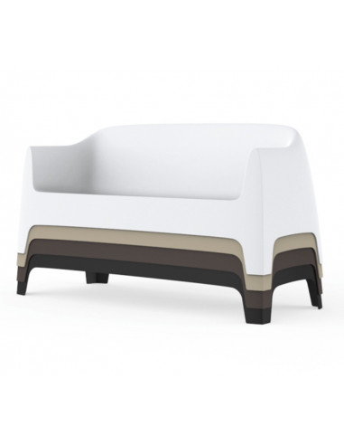 Sofa de terraço SOLID LOUNGE SOFA by VONDOM sho1092025