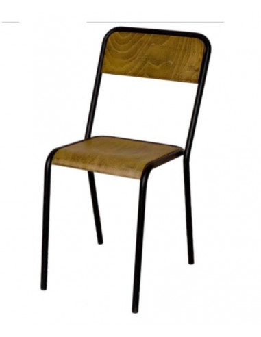 Silla vintage de madera CALIFORNIA sho1022001