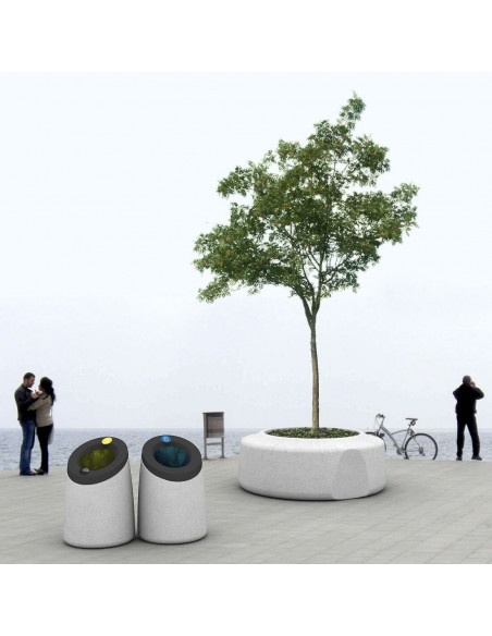 Cestino MOAI  200L de Resol ppa1032002