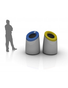 Lixeira MOAI 200L de Resol ppa1032002