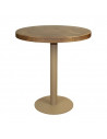 Table ronde vintage pour restaurant mho1100009