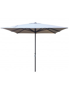 3x3m CONTRACT Mástil Café Parasol de aluminio para hostelería 3x3metros HD pho2005034