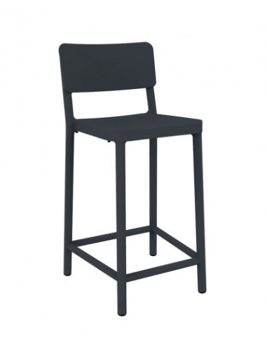 Tabourets de bar-Tabouret hauteur moyenne LISBOA par Resol Sta1032060