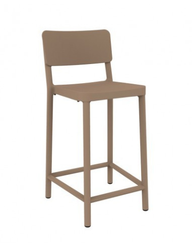 Tabourets de bar-Tabouret hauteur moyenne LISBOA par Resol Sta1032060