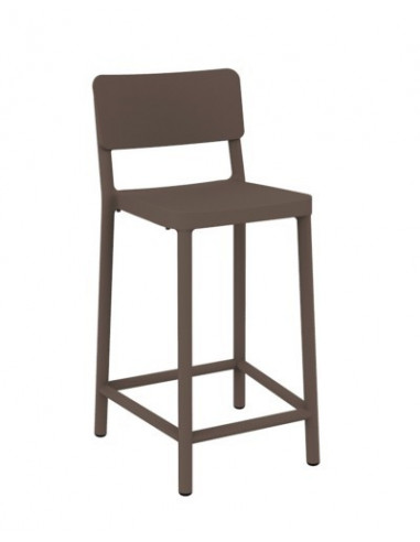 Tabourets de bar-Tabouret hauteur moyenne LISBOA par Resol Sta1032060