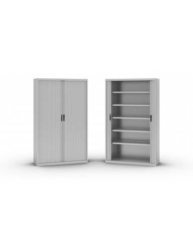 Metal cabinet with shelves for hanging folders aca593004