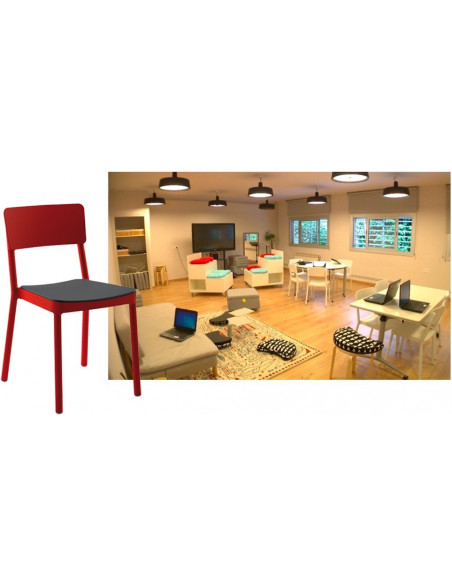 RESOL - Silla apilable colores para terraza sho1032014-RESOL