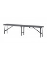 Folding bench for events of high resistance type suitcase bpl1061002