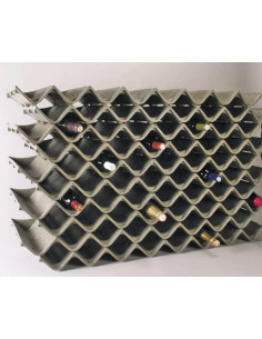 Botellero ecológico apilable fabricado en synterwood comp2018001 2