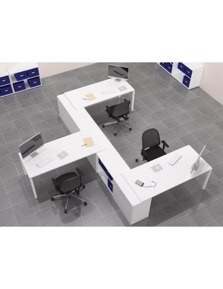 Armario de oficina libreria soporte de mesa con un estante aca1101002
