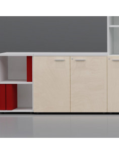 Cabinet with 1 adjustable shelf aca1101002