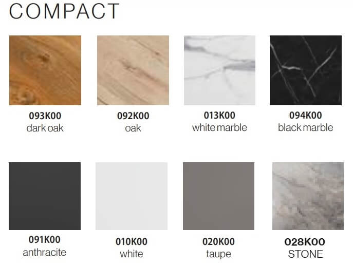 Colores para tableros de mesas de terraza de Bares y Restaurantes